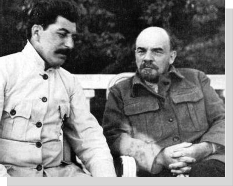 Staling and Lenin